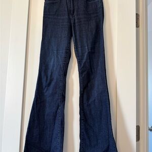 AG Adriano Goldschmied Indigo Wide Leg Jeans